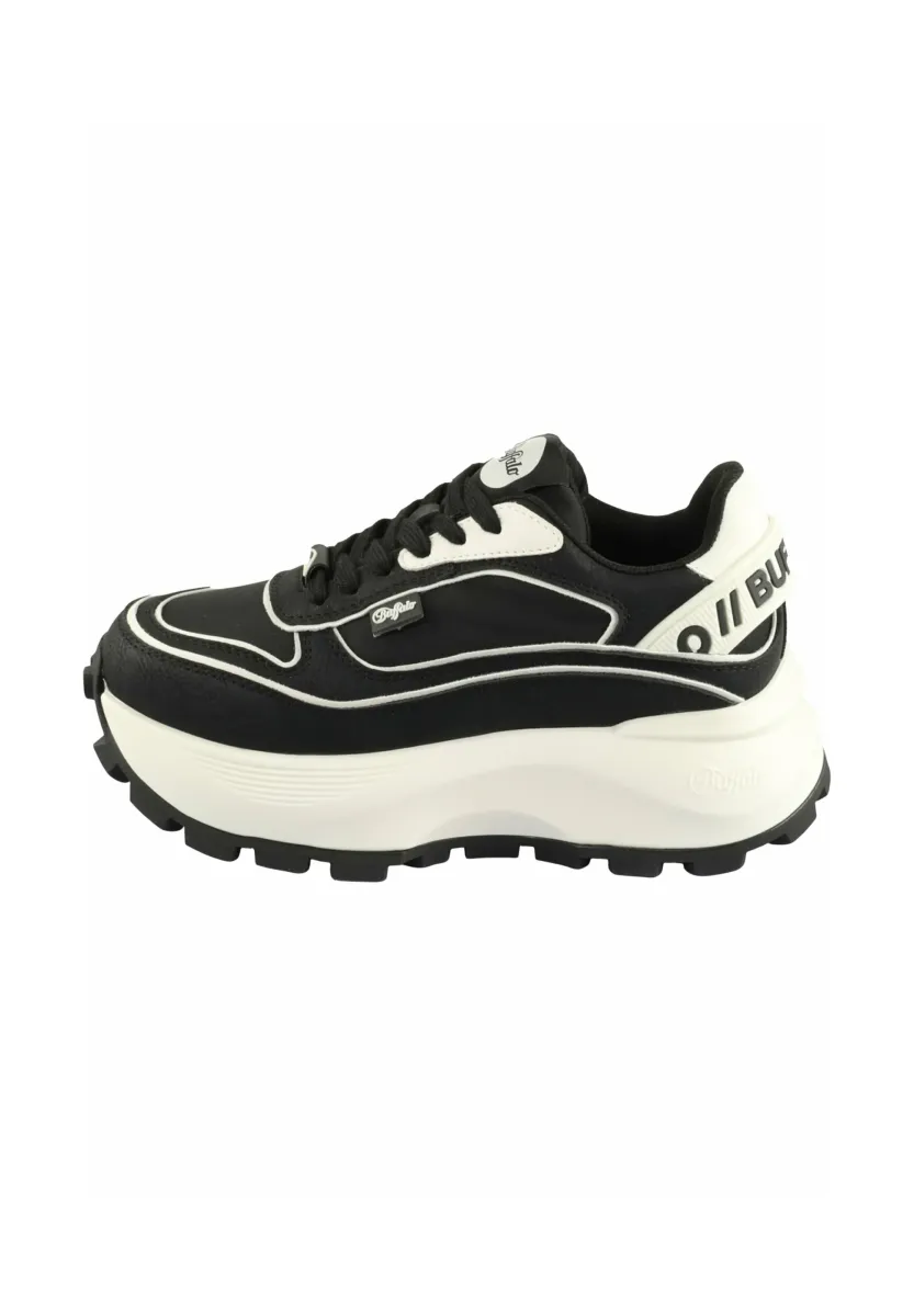 HATTEN - Sneaker low - black white