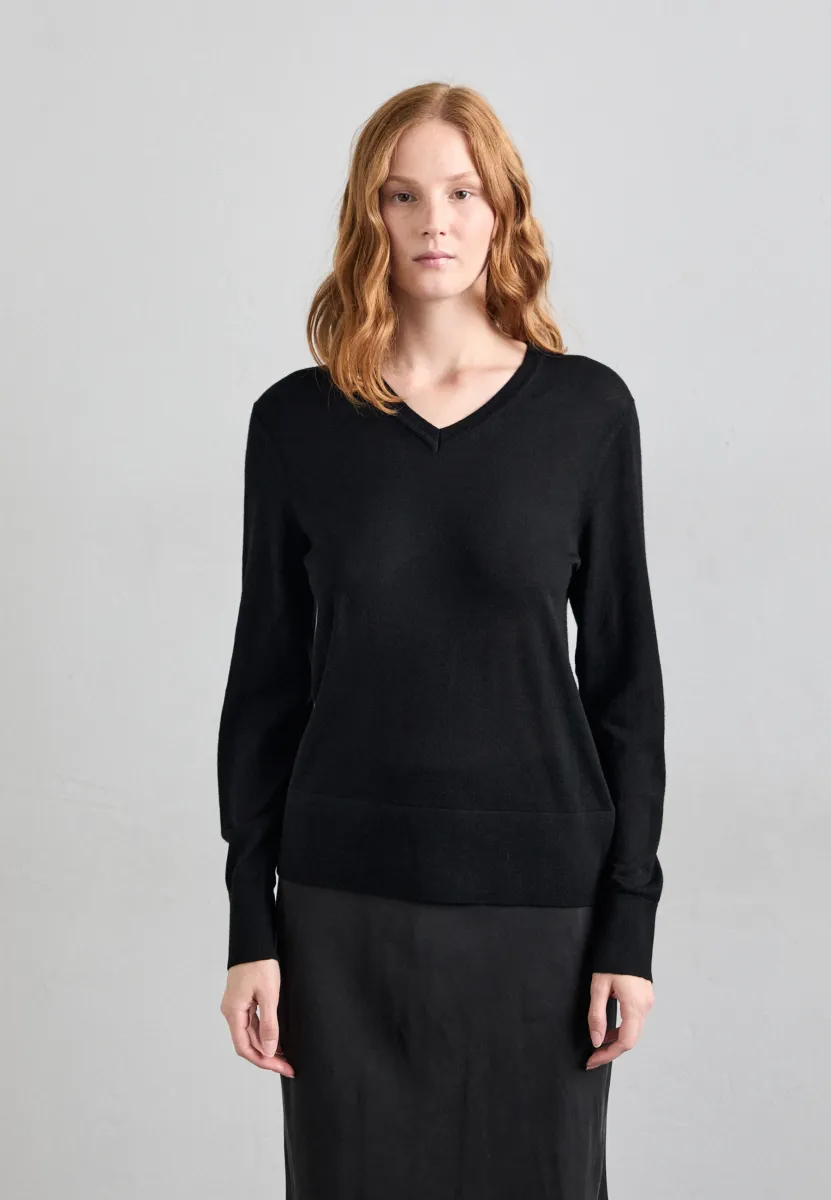HAUL - Strickpullover - black