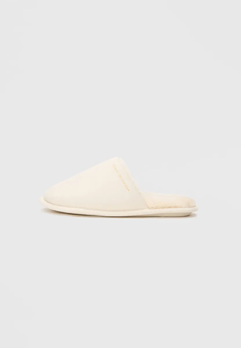 Hausschuh - ancient white