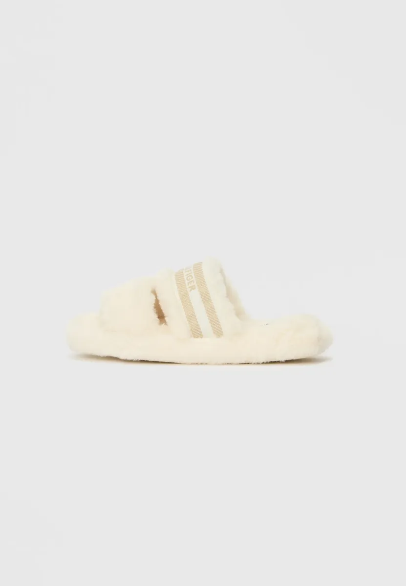 Hausschuh - ancient white