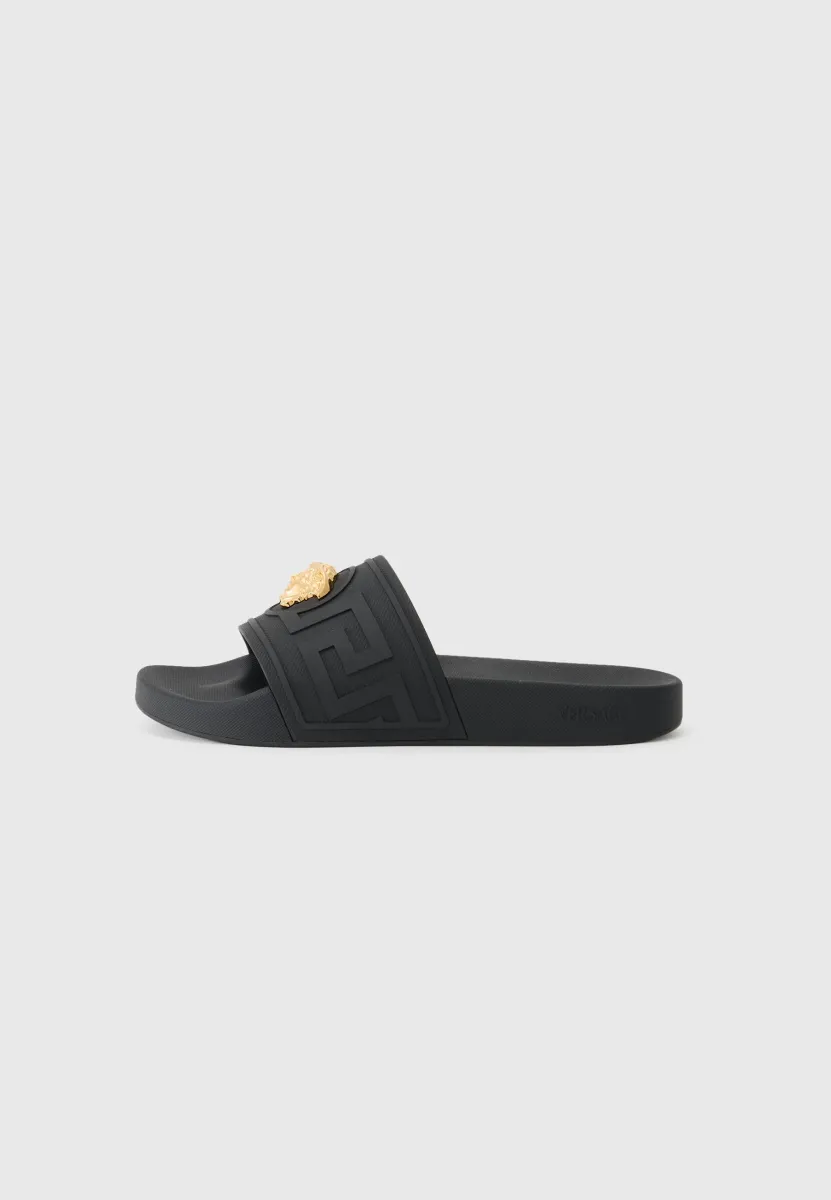 Hausschuh - black/gold-coloured