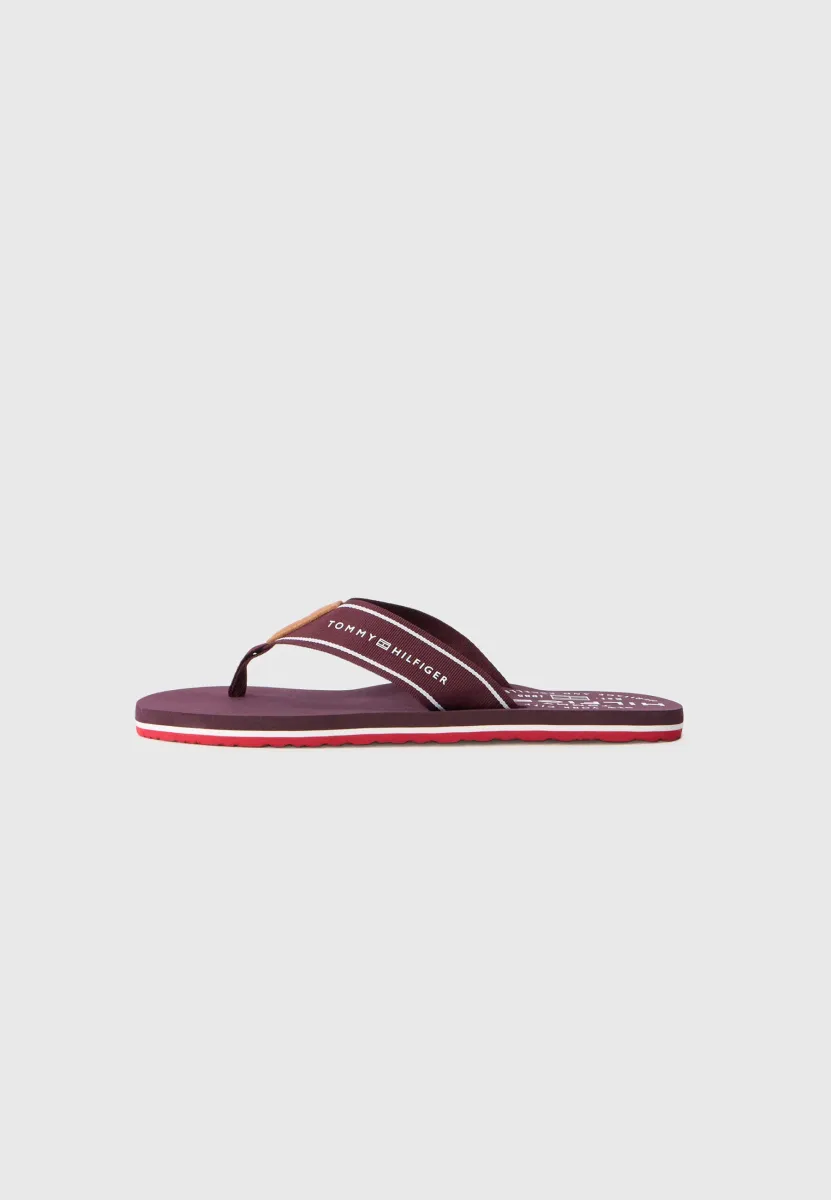 Hausschuh - deep burgundy
