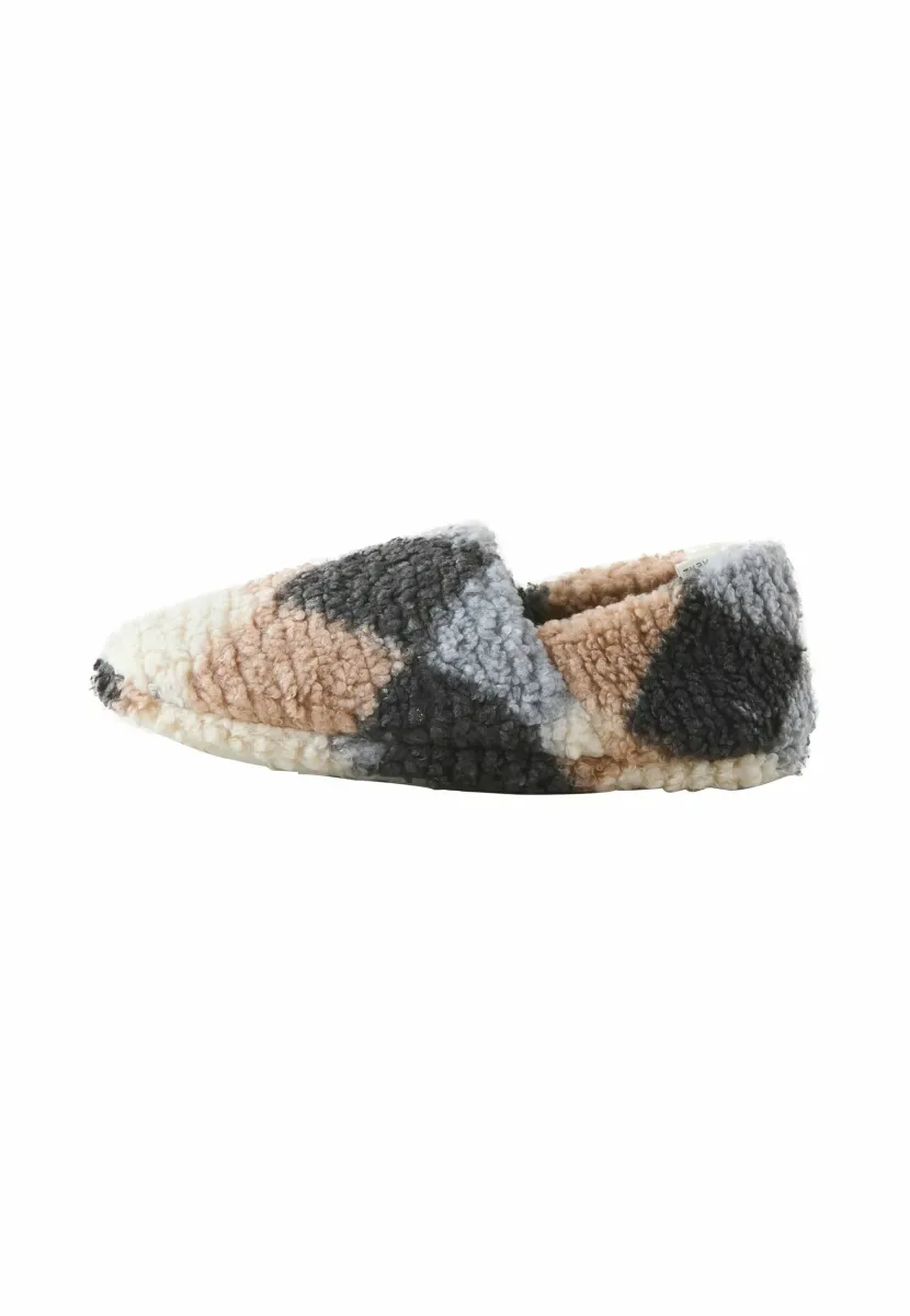Hausschuh - grey argyle