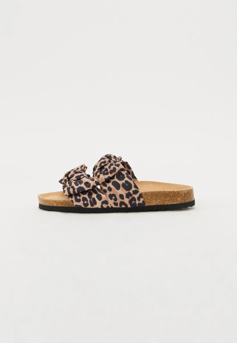 Hausschuh - leopard