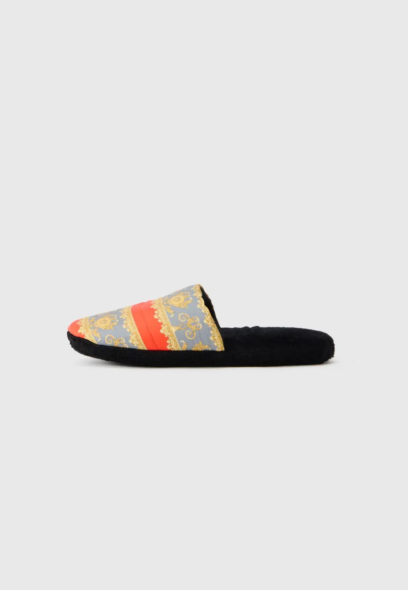 Hausschuh - scarlet/elephant grey