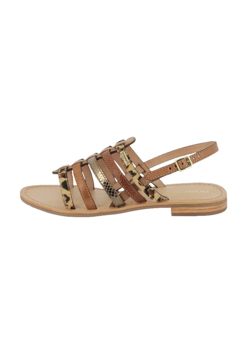 HAVAGUM - Riemensandalette - bronze leopard