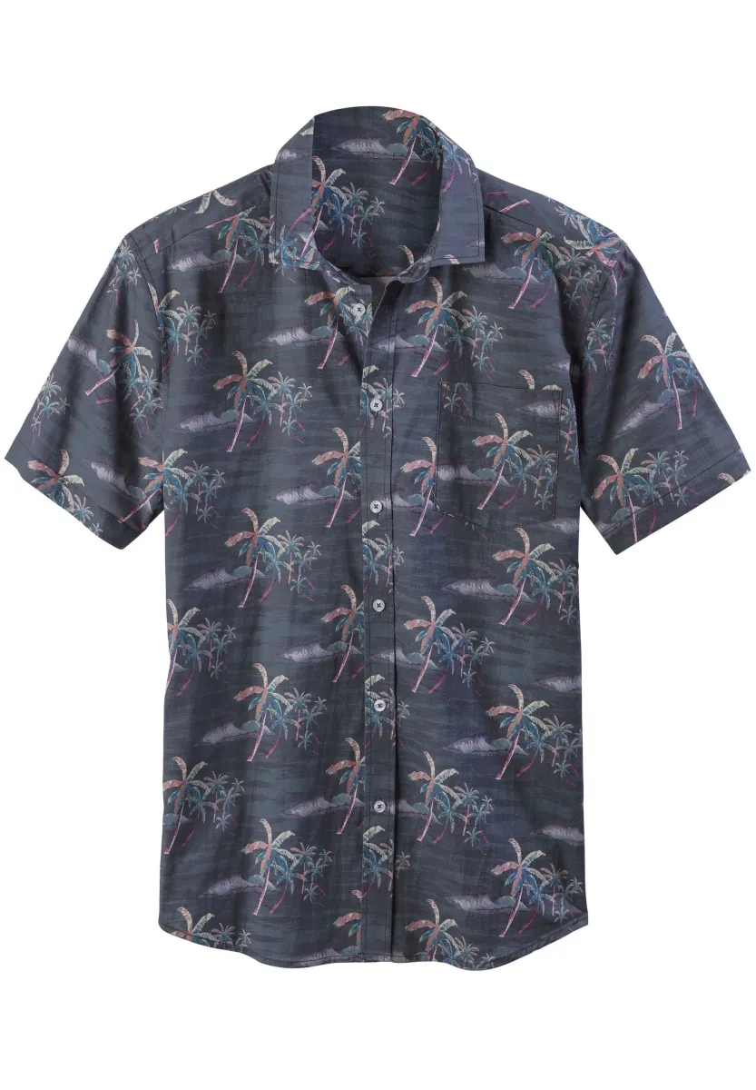 HAWAII - Hemd - navy bedruckt