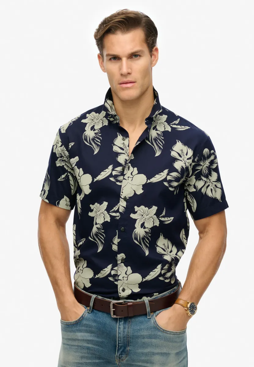 HAWAIIAN PRINTED - Hemd - chrissy indigo