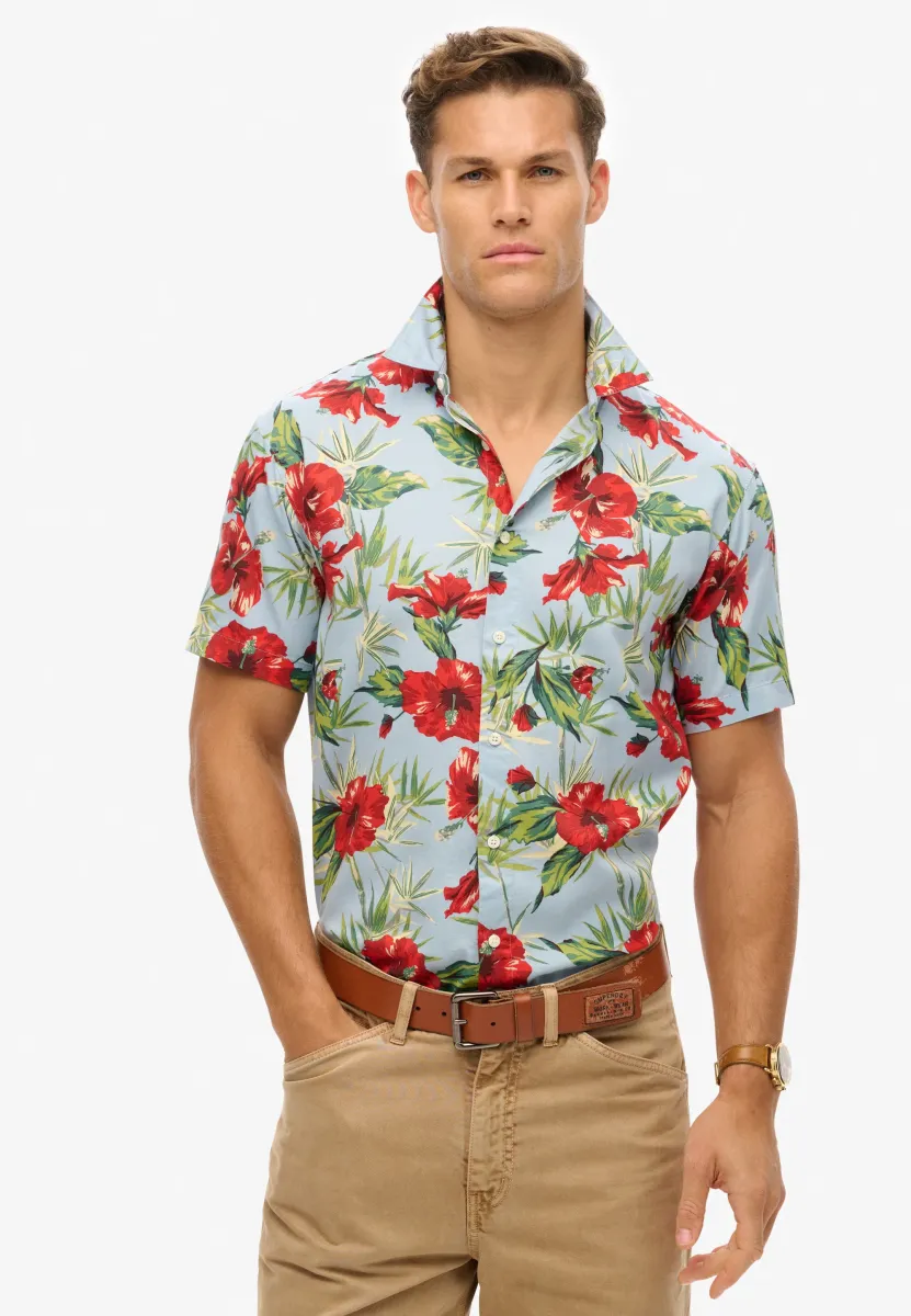 HAWAIIAN PRINTED - Hemd - hawaiian blue