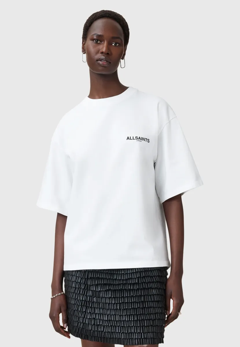 HEAPS AMELIE - T-Shirt print - optic white