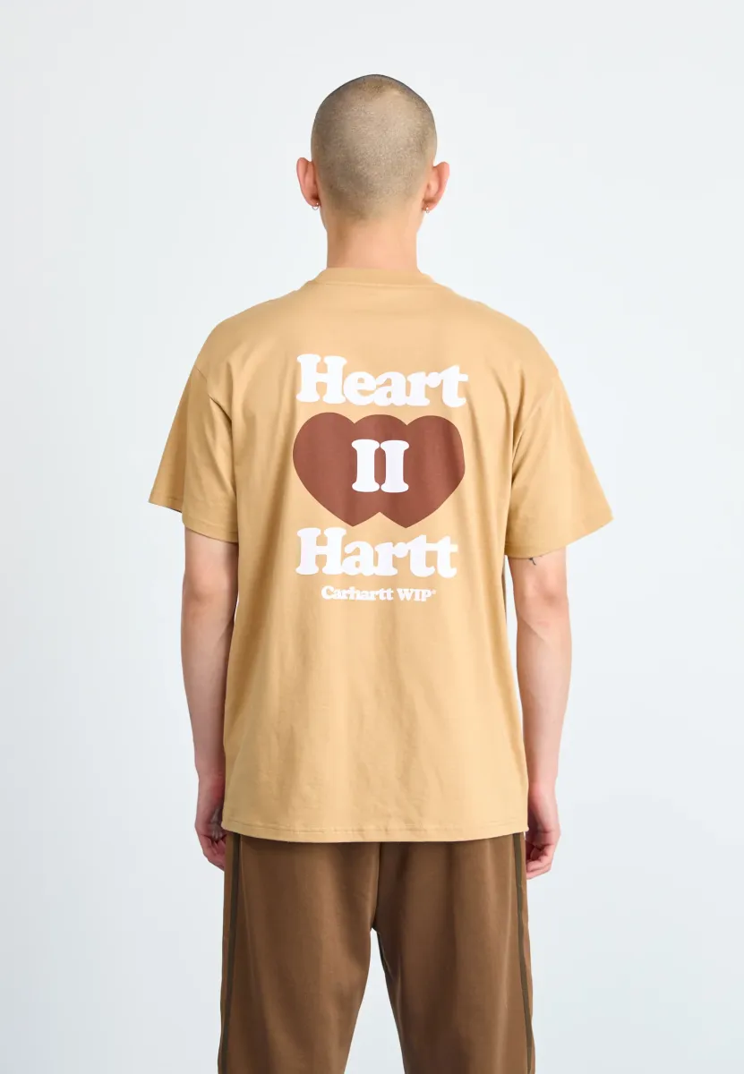 HEART II HARTT - T-Shirt print - dusty brown
