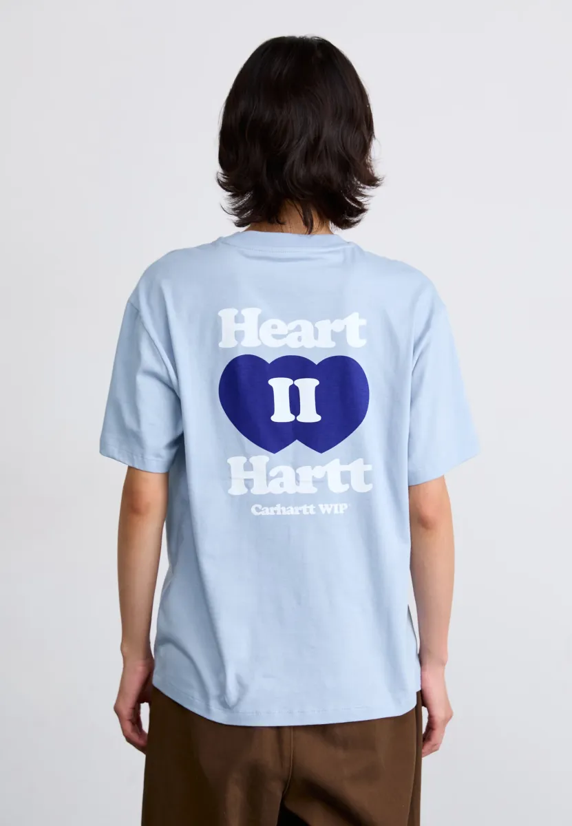 HEART  - T-Shirt print - blue fog