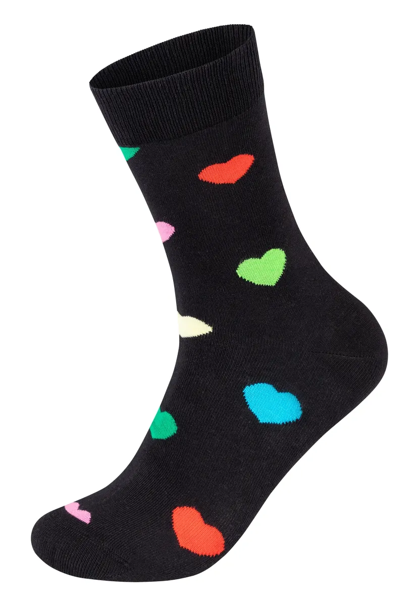 HEART UNISEX - Socken - black
