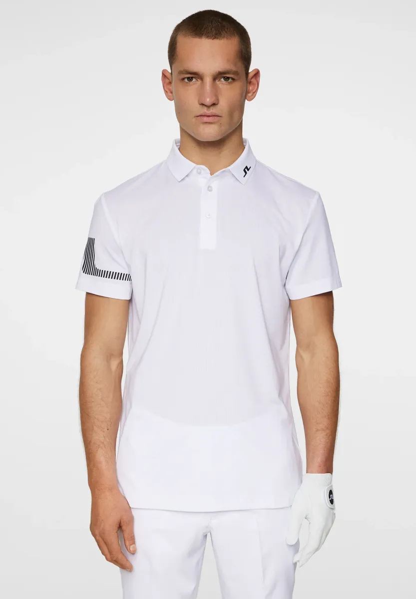 HEATH STRIKE - Poloshirt - white