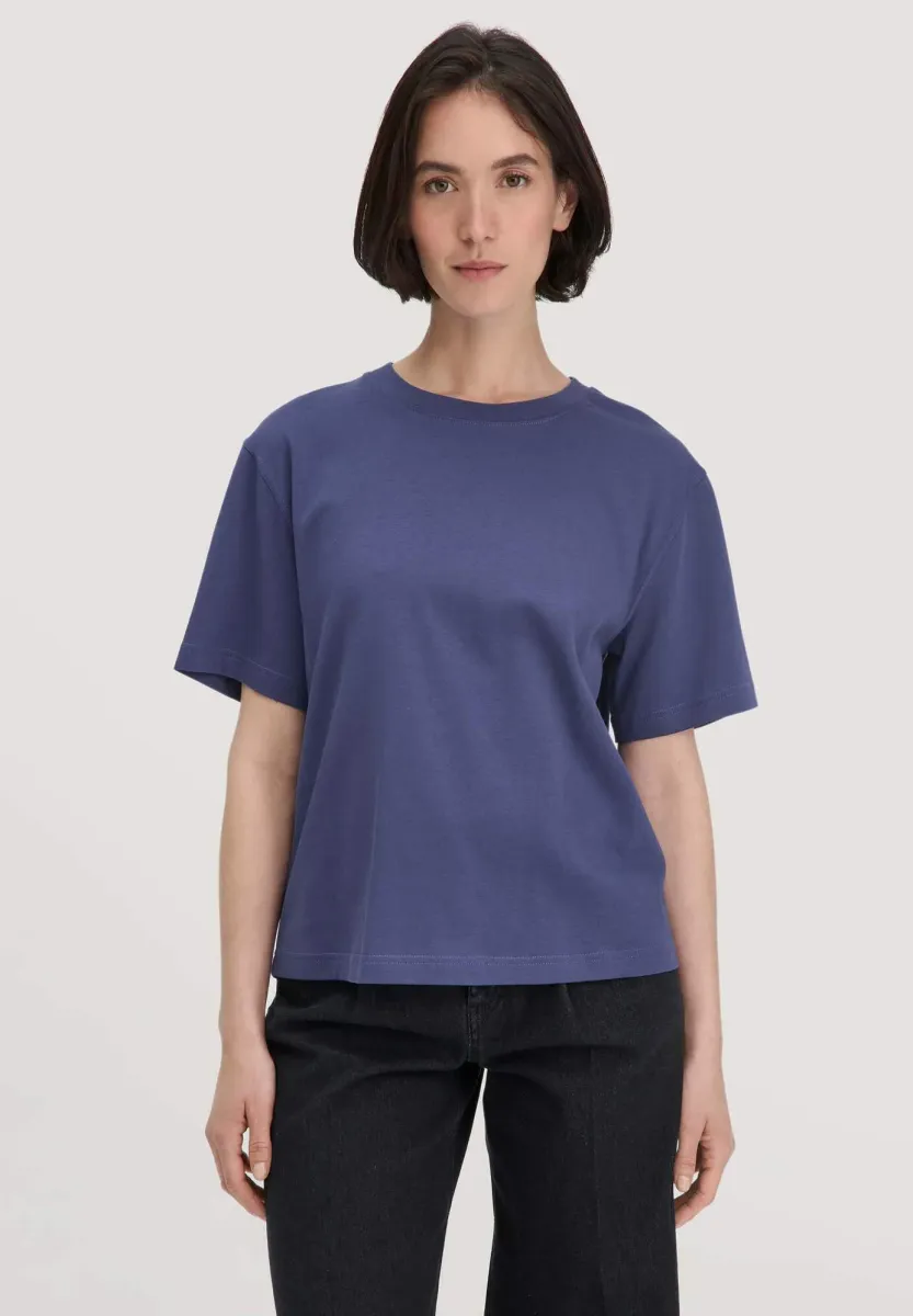 HEAVY JERSEY - T-Shirt basic - irisblau