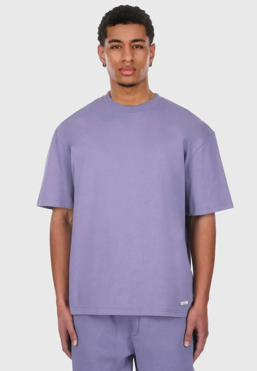 HEAVY PATCH  - T-Shirt basic - blue granite