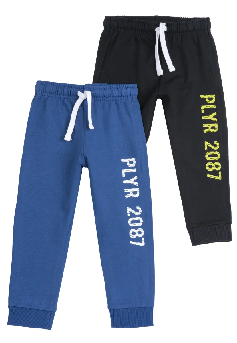 HEAVY WEIGHT 2 PACK - Jogginghose - black