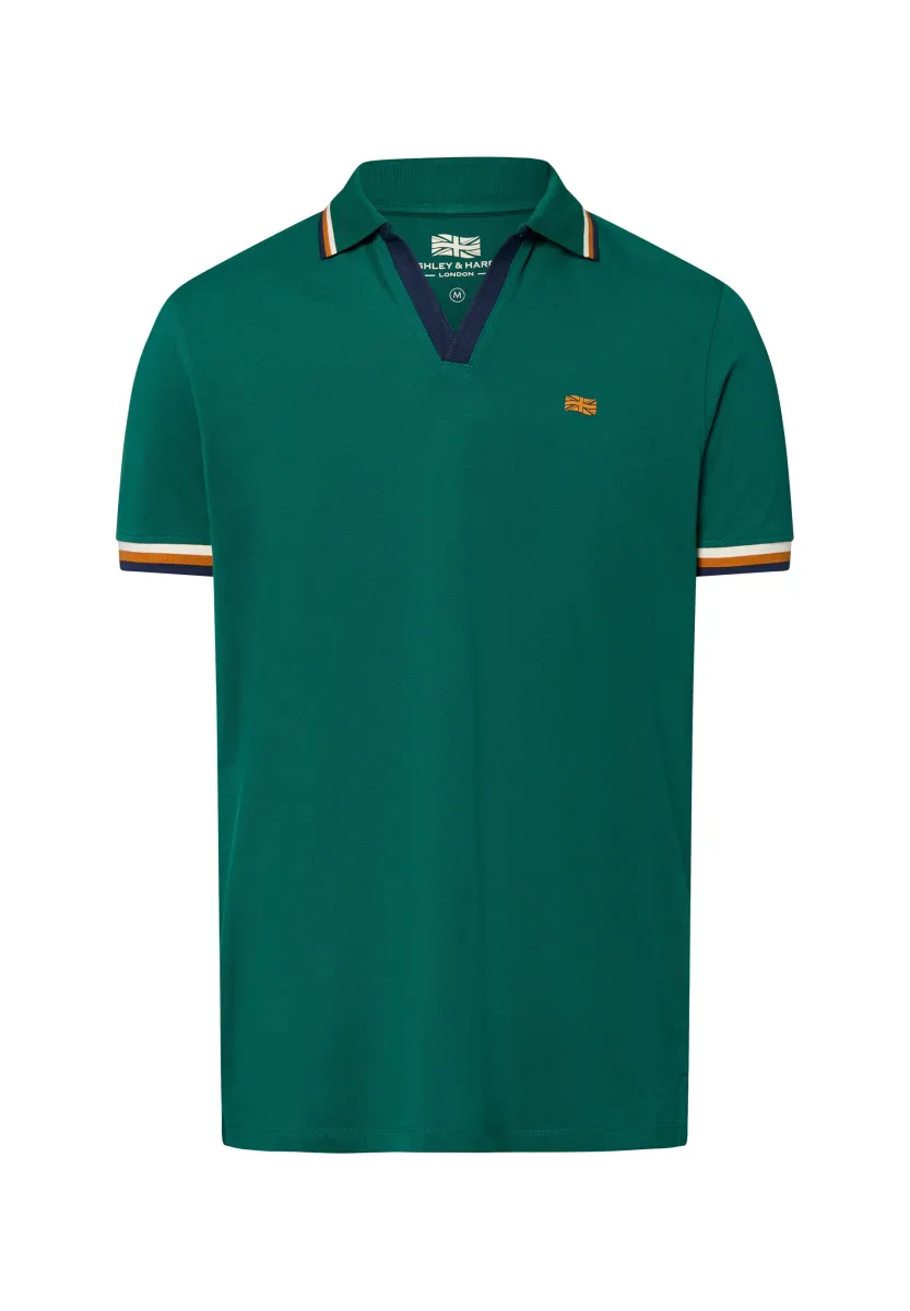 HECTOR - Poloshirt - tanne