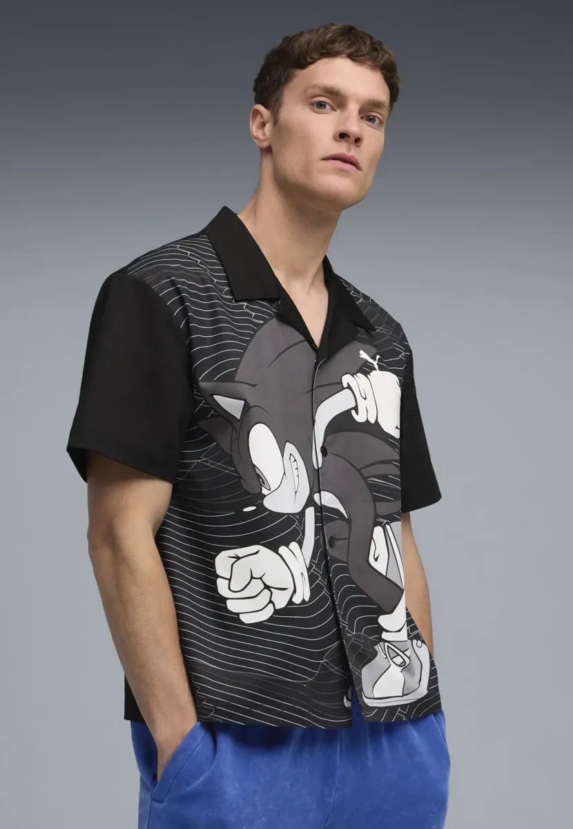 HEDGEHOG RACER - Hemd - black