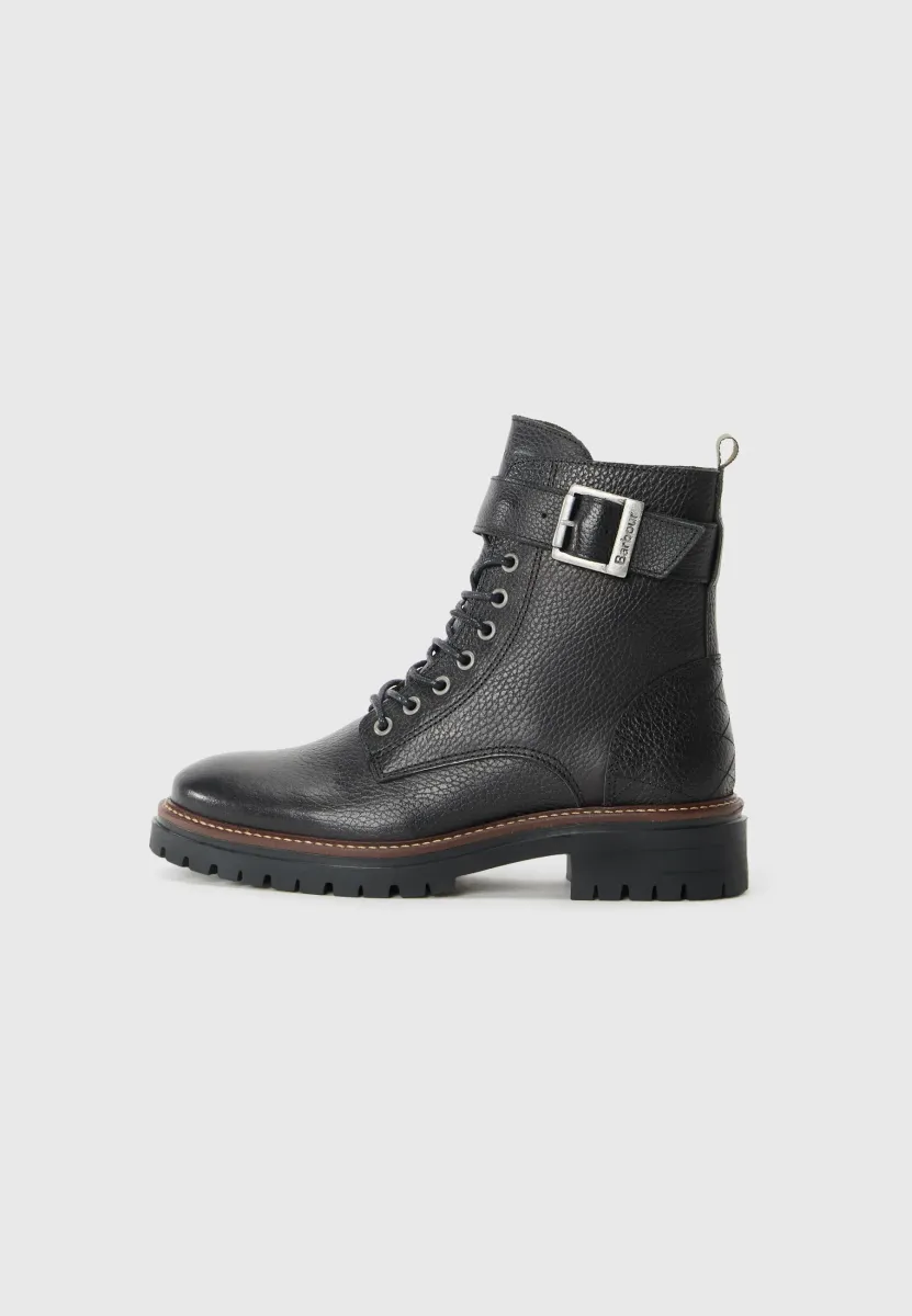 HEIDI - Schnürstiefelette - black