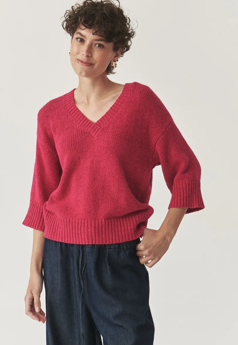 HELENIS -  - Strickpullover - fuhsia