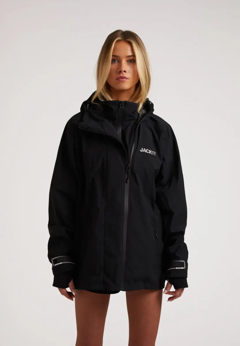 HELIO HIGH-PERFORMANCE WATERPROOF WINDBREAKER - Windbreaker - BLACK