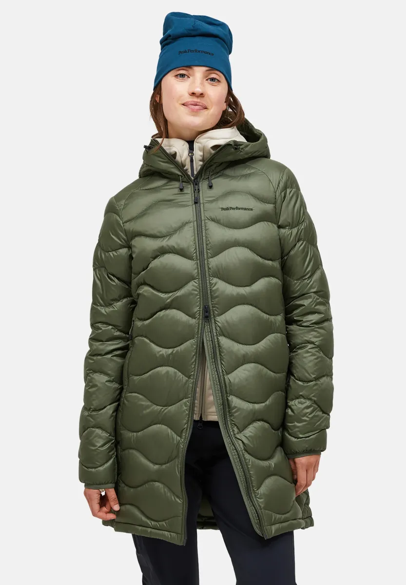 HELIUM - Daunenmantel - olive