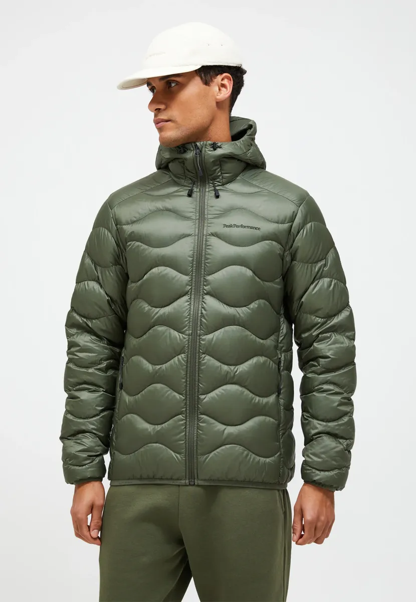 HELIUM HOOD - Daunenjacke - olive