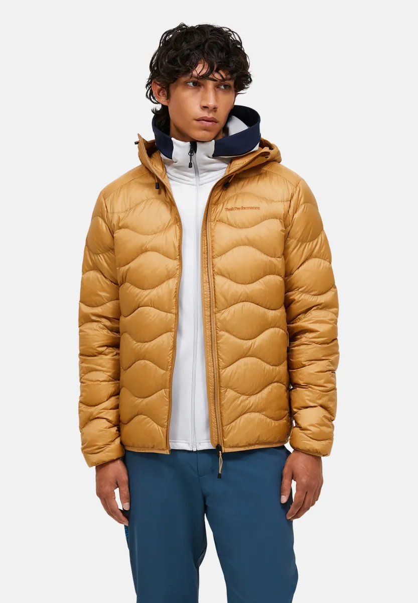 HELIUM HOOD - Daunenjacke - sierra sand