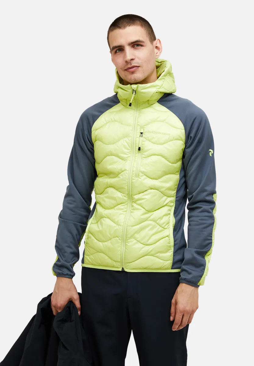 HELIUM HYBRID HOOD - Daunenjacke - grün