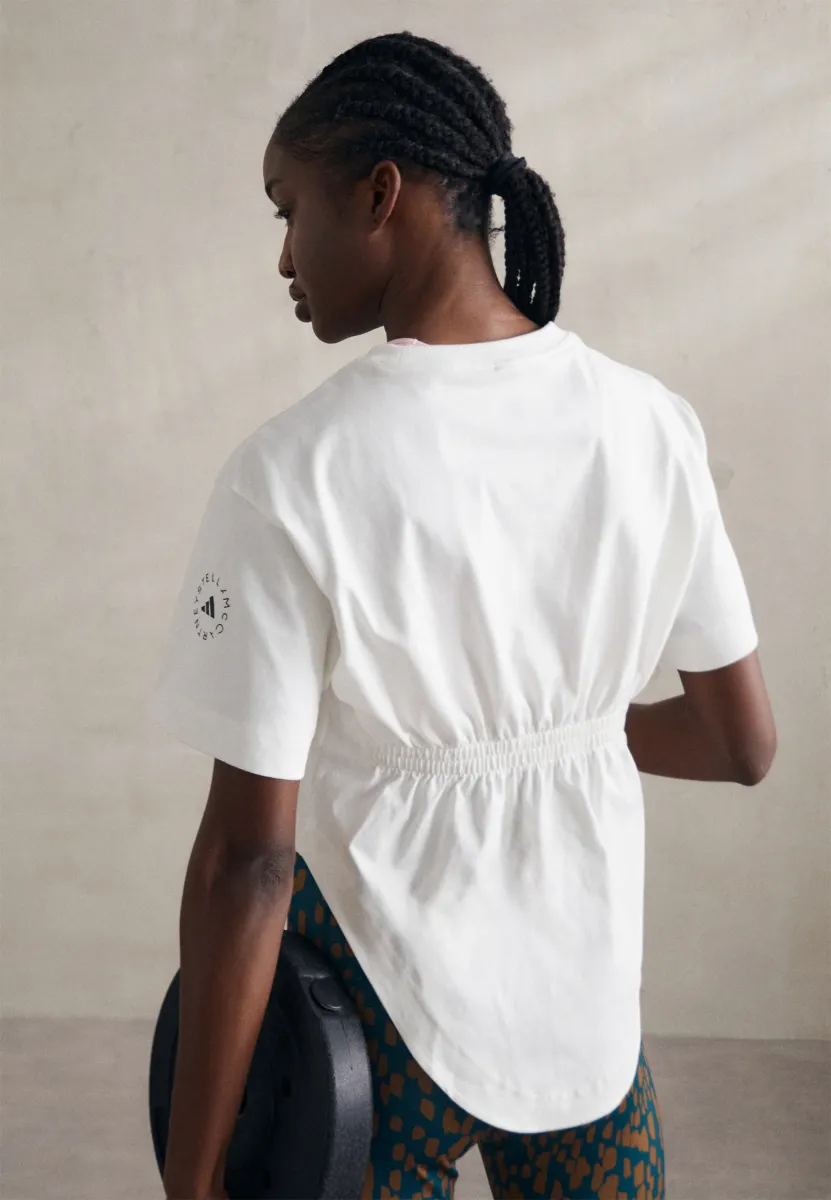 HEM - T-Shirt print - white/black