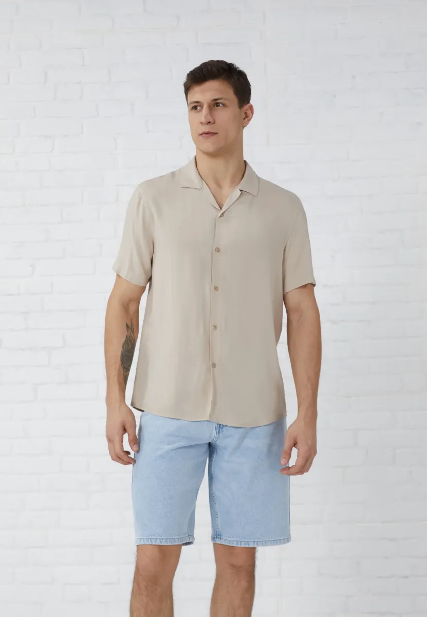 Hemd - beige