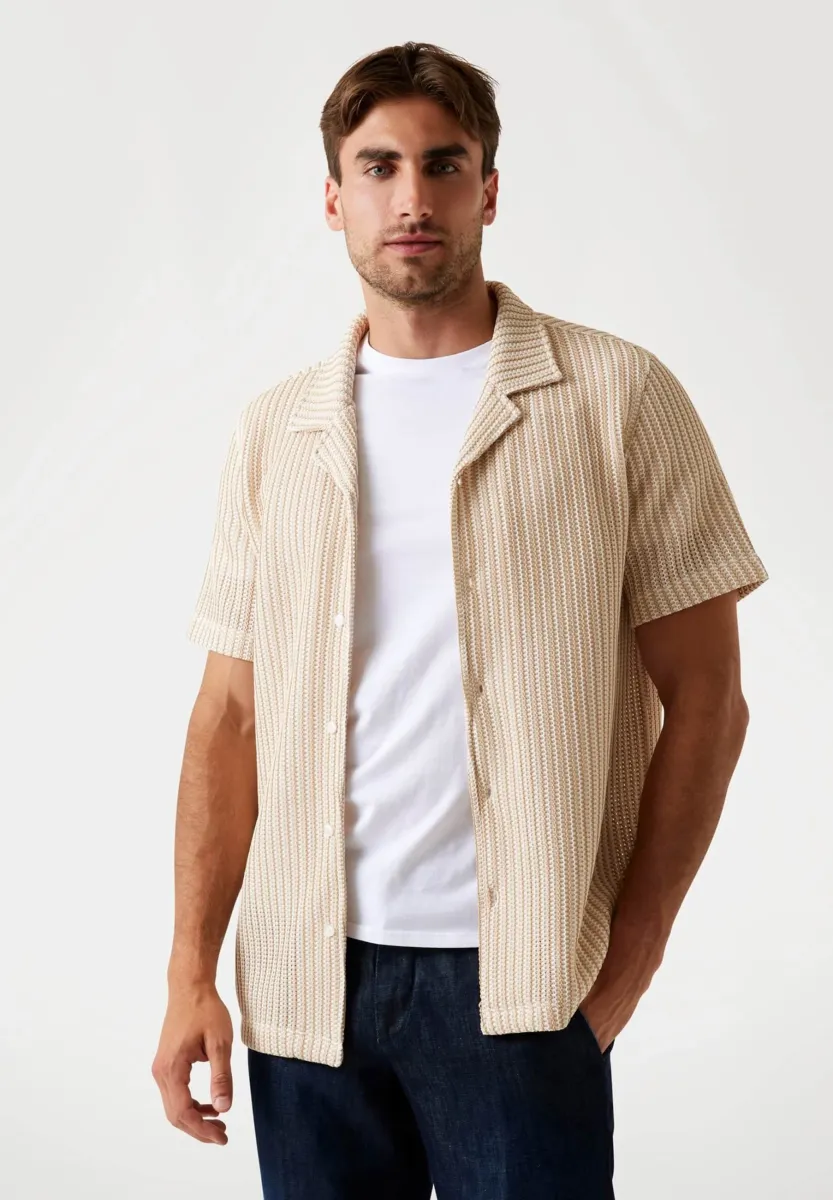 Hemd - beige