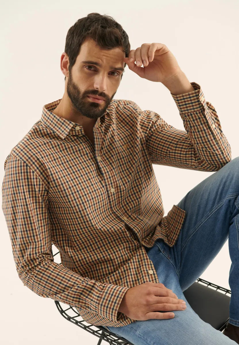 Hemd - beige