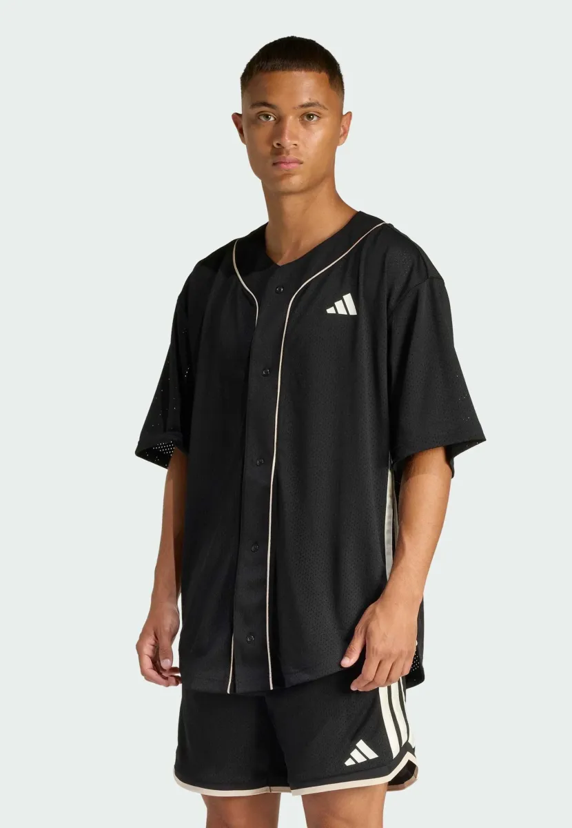 Hemd - black   crystal linen   off white