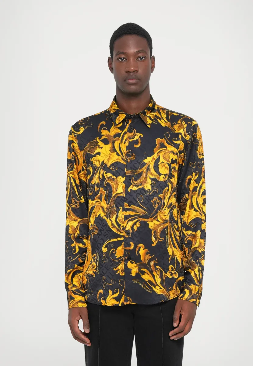 Hemd - black/gold-coloured
