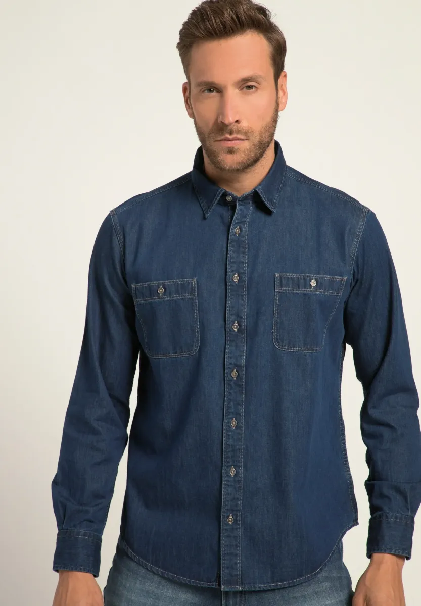 Hemd - blue denim