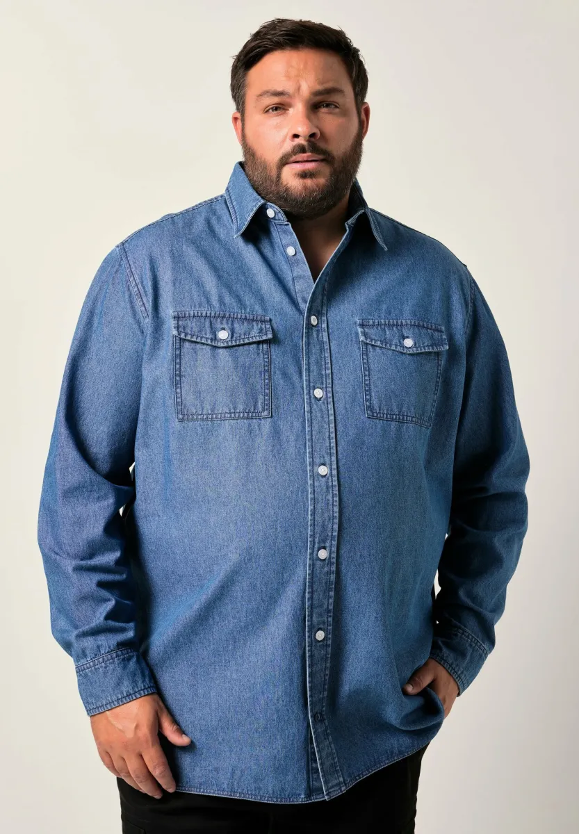Hemd - blue denim