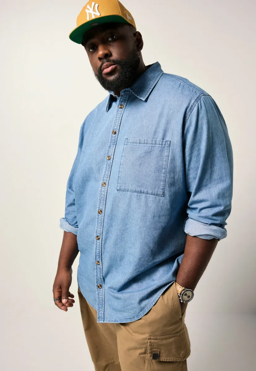 Hemd - blue denim