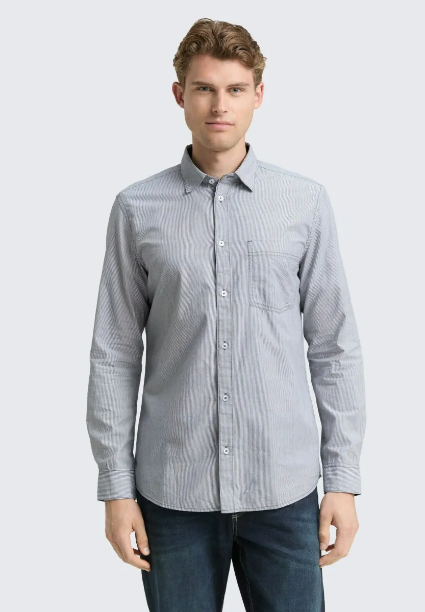 Hemd - blue stripe