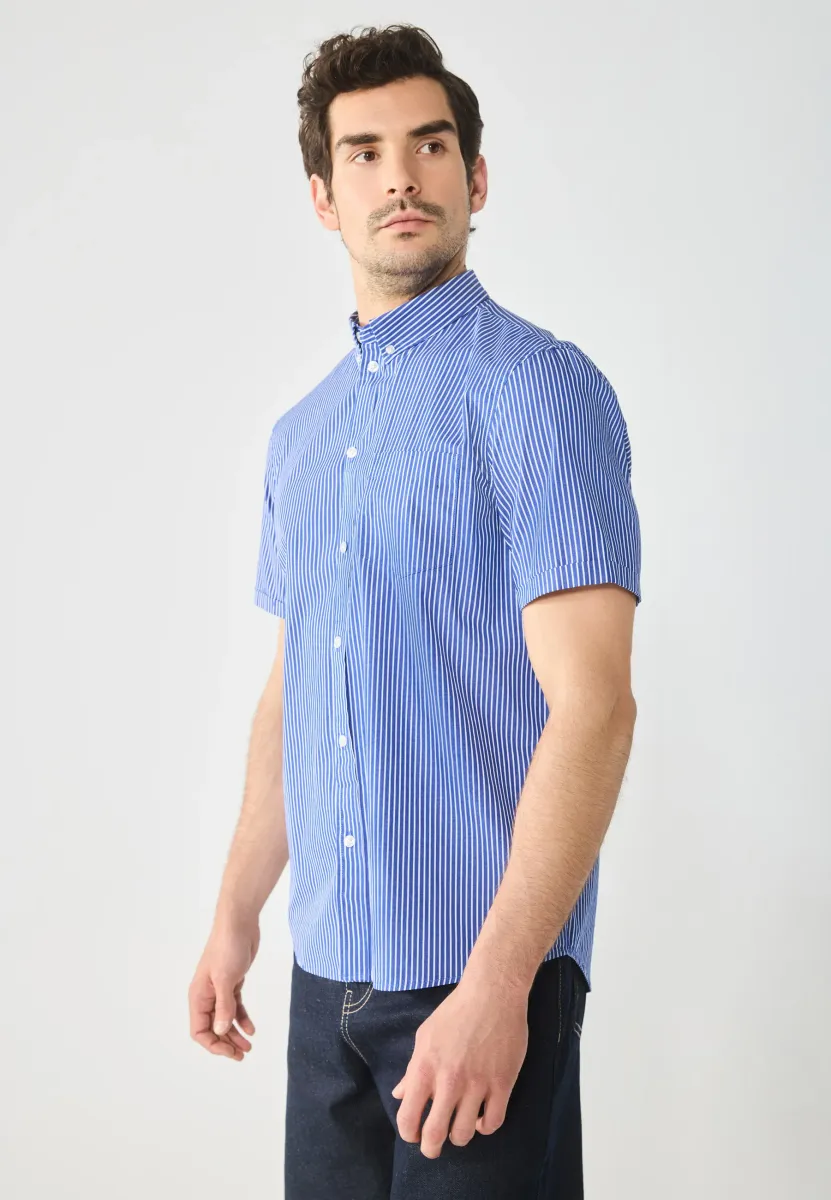 Hemd - blue/white