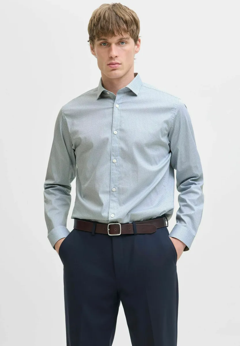 Hemd - chambray blue