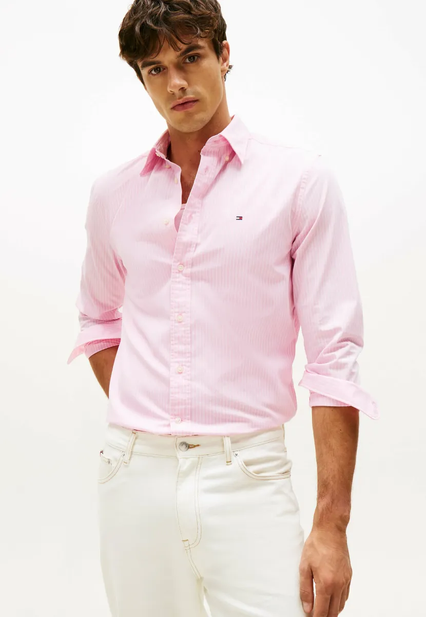 Hemd - classic pink   stripe