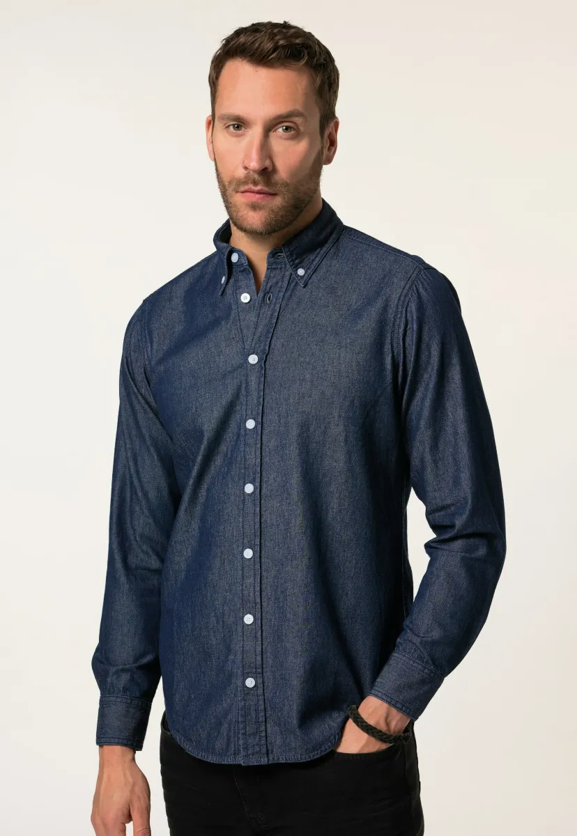 Hemd - dark blue denim