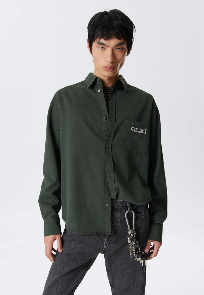 Hemd - dark green