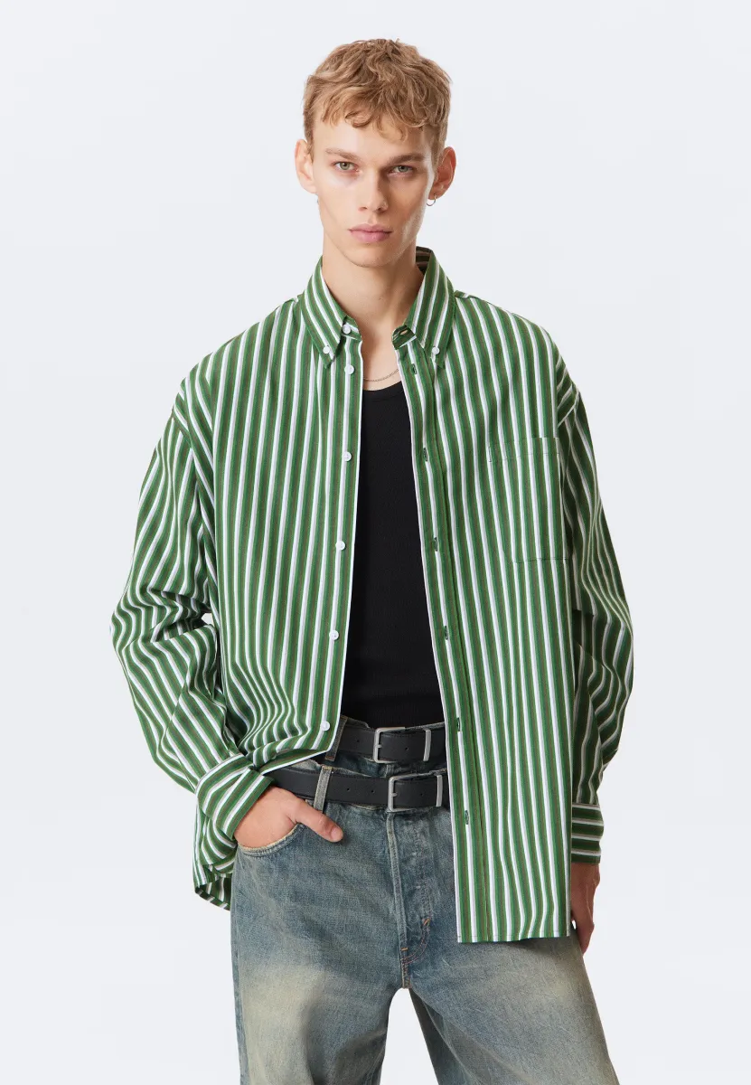 Hemd - dark green