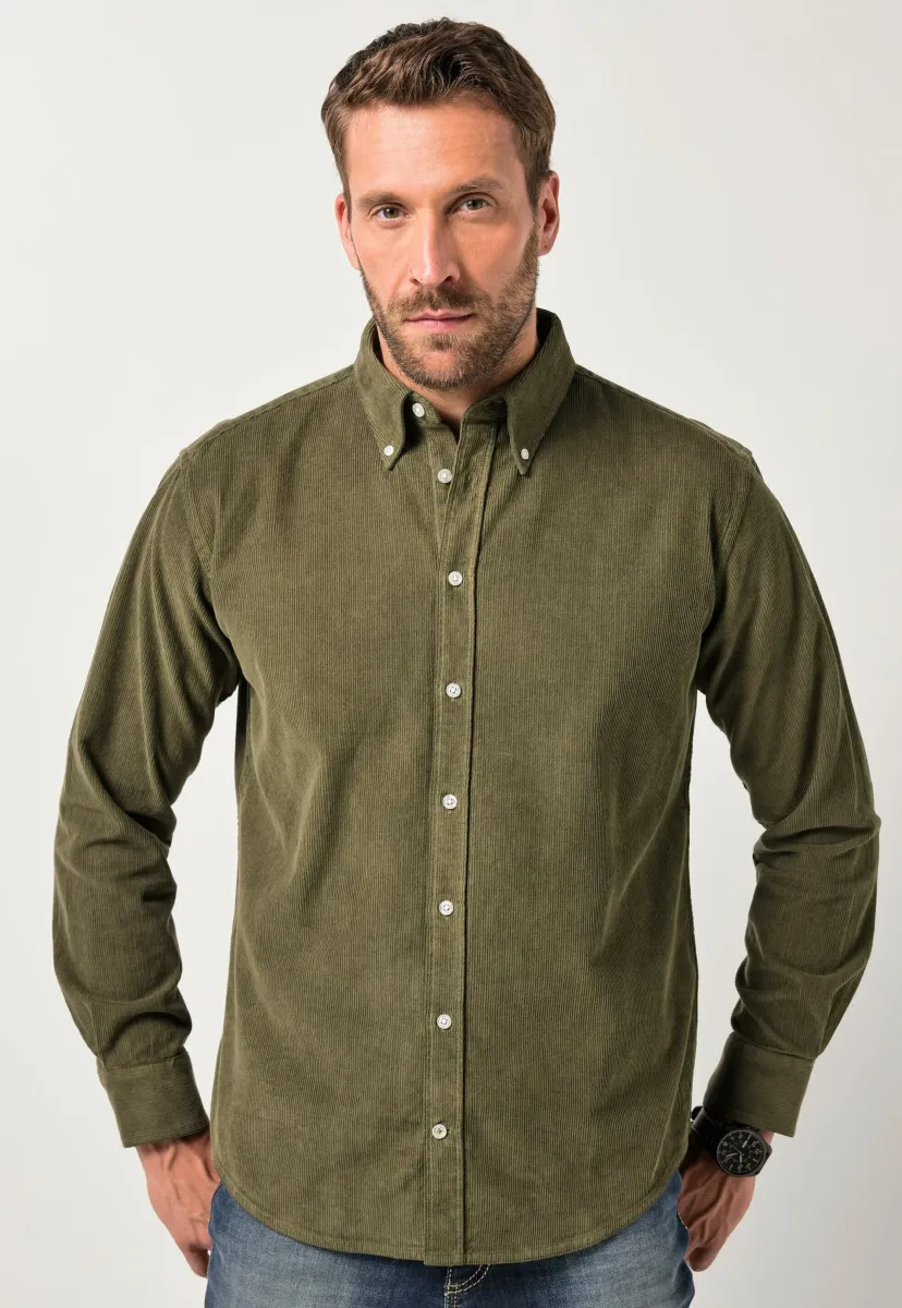 Hemd - dark olive