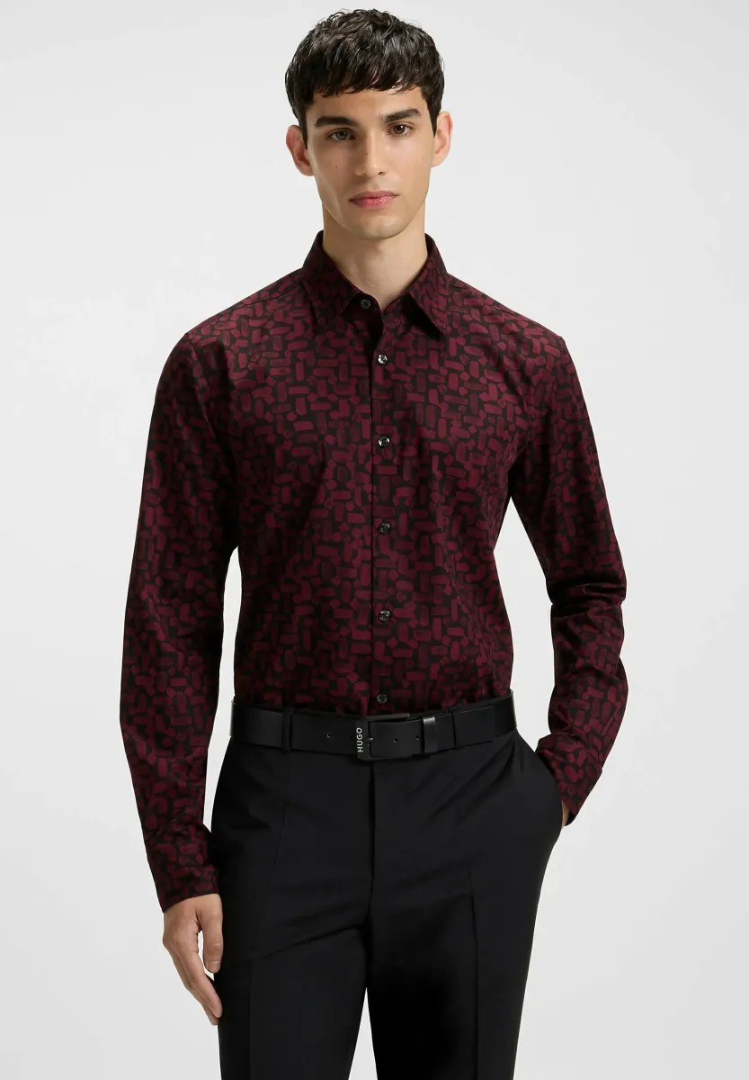 Hemd - dark red two