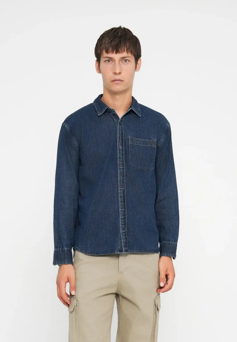 Hemd - denim blue