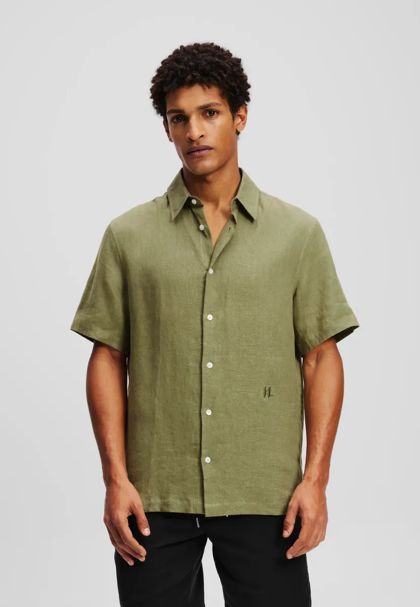 Hemd - dusky green